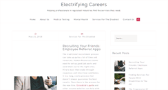 Desktop Screenshot of electrifyingcareers.com